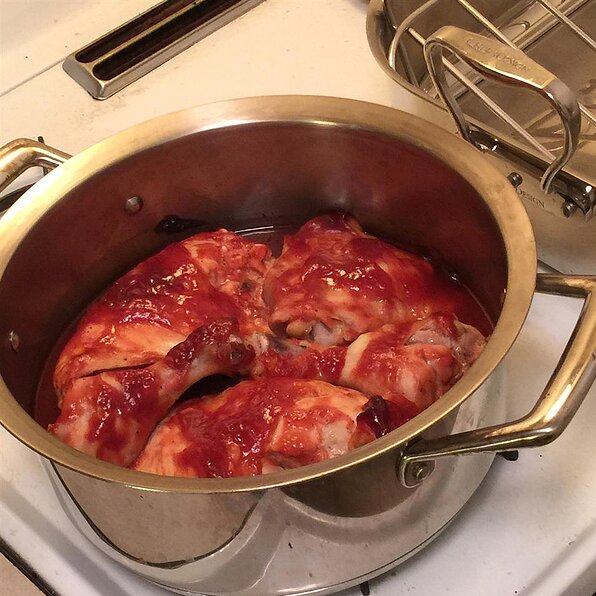 Slow Cooker Barbeque Chicken