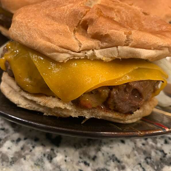 Cheddar Bacon Hamburgers